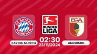 Nhận định, Trực tiếp Bayern Munich vs Augsburg, Bundesliga, 02h30 hôm nay 23/11