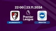 Trực tiếp Bournemouth vs Brighton, Ngoại hạng Anh, 22h hôm nay 23/11, K+ SPORT 2