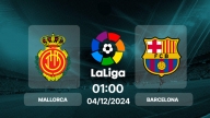 Nhận định bóng đá Mallorca vs Barcelona, La Liga, 01h00 hôm nay 4/12/2024