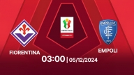 Nhận định Fiorentina vs Empoli, Coppa Italia, 03h00 hôm nay 5/12/2024