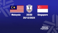 Trực tiếp bóng đá Malaysia vs Singapore, Asean Cup 2024, 20h00 hôm nay 20/12/2024