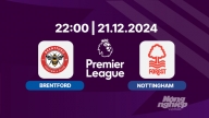 Trực tiếp Brentford vs Nottingham, Ngoại hạng Anh, 22h00 hôm nay 21/12/2024