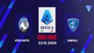 Nhận định, trực tiếp Atalanta vs Empoli, Serie A, 00h00 hôm nay 23/12/2024