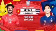 Link xem trực tiếp bóng đá Việt Nam vs Thái Lan, 20h00 hôm nay 2/1/2025