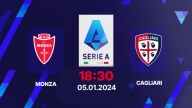 Trực tiếp bóng đá Monza vs Cagliari, Serie A, 18h30 hôm nay 5/1/2025