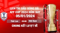 VTV2, VTV Cần Thơ trực tiếp bóng đá ASEAN CUP hôm nay 5/1/2025