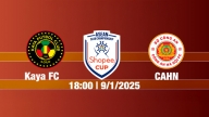 Trực tiếp bóng đá Kaya vs CAHN 18h00 ngày 9/1, Shopee Cup 2024/25