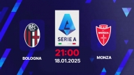 Trực tiếp bóng đá Bologna vs Monza, Serie A, 21h00 hôm nay 18/1/2025