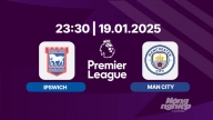 Trực tiếp bóng đá Ipswich vs Man City, Ngoại hạng Anh, 23h30 hôm nay 19/1/2025