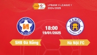 Trực tiếp bóng đá Đà Nẵng vs Hà Nội, 18h00 hôm nay 19/1/2025