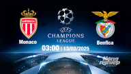 Trực tiếp bóng đá Monaco vs Benfica, Cúp C1 Châu Âu, 03h00 ngày 13/2/2025