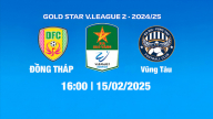 Trực tiếp bóng đá Đồng Tháp vs Vũng Tàu, 16h00 hôm nay 15/2/2025