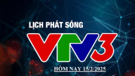 Lịch phát sóng VTV3 hôm nay ngày 15/2/2025