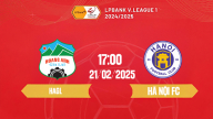 Trực tiếp bóng đá HAGL vs Hà Nội, 17h00 hôm nay 21/2/2025