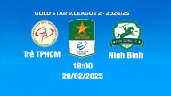 Trực tiếp bóng đá Trẻ TPHCM vs Ninh Bình, 18h00 hôm nay 28/2/2025