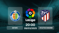 Trực tiếp bóng đá Getafe vs Atletico Madrid, La Liga, 20h00 hôm nay 9/3/2025