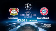 Trực tiếp bóng đá Leverkusen vs Bayern, Cúp C1 Châu Âu, 03h00 ngày 12/3/2025