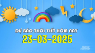 Tin thời tiết hôm nay 23/3/2025: Nam Bộ ngày nắng nóng đêm có mưa rào