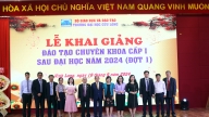 Trường Đại học Cửu Long khai giảng khóa đào tạo chuyên khoa cấp 1 đầu tiên