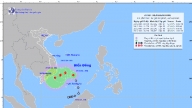 Áp thấp nhiệt đới có khả năng mạnh lên thành bão hoạt động trên Biển Đông