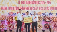 Phân bón Cà Mau tài trợ 5 tỷ xây dựng trường học tại Bắc Sơn