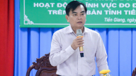 Ông Đoàn Văn Phương làm Giám đốc Sở Tài Nguyên và Môi tỉnh Tiền Giang