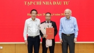 Nhà báo Phạm Đức Sơn được bổ nhiệm làm Tổng biên tập Tạp chí Nhà đầu tư