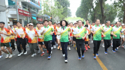 2.000 VĐV tham dự Ngày chạy Olympic - Vì an ninh Tổ quốc