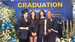MC Quyền Linh xúc động trong ngày con gái dự lễ tốt nghiệp
