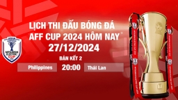 VTV2, VTV Cần Thơ trực tiếp bóng đá ASEAN CUP hôm nay 27/12