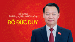 Tiểu sử Bộ trưởng Bộ Nông nghiệp và Môi trường Đỗ Đức Duy