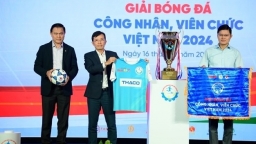 60 đội tham dự Giải bóng đá công nhân, viên chức Việt Nam 2024