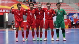 Tuyển futsal nữ Việt Nam giành vé dự vòng chung kết châu Á