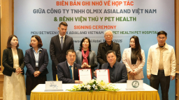 Olmix Asialand Việt Nam và PetHealth ký kết hợp tác chiến lược lĩnh vực thú cưng