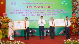 Huyện Lai Vung đạt chuẩn nông thôn mới