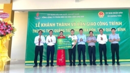 PVFCCo: 9 tháng tài trợ 20 công trình giáo dục trị giá hơn 26 tỷ đồng