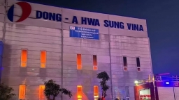 Hải Phòng: Hơn 1.000m² nhà xưởng tại Khu công nghiệp Tràng Duệ bị cháy sập