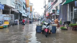 Nhiều khu vực ở ĐBSCL có nguy cơ ngập úng do triều cường