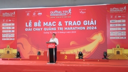 Vinh danh những chân chạy xuất sắc nhất Quảng Trị Marathon 2024