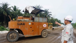 Thi công hạ tầng hồ chứa nước lớn nhất miền Tây vượt tiến độ