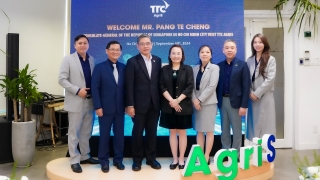 Tổng Lãnh sự Singapore đánh giá cao chiến lược nông nghiệp đa phương từ TTC AgriS