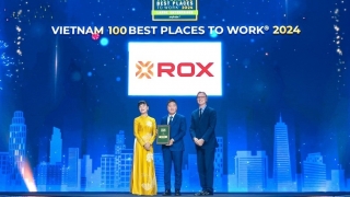 ROX Group tiếp tục được vinh danh 'Nơi làm việc tốt nhất Việt Nam'