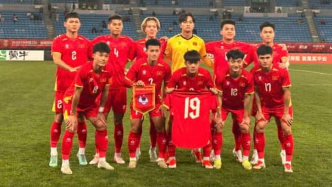 U22 Việt Nam có cơ hội tranh ngôi vô địch giải CFA Team China 2025