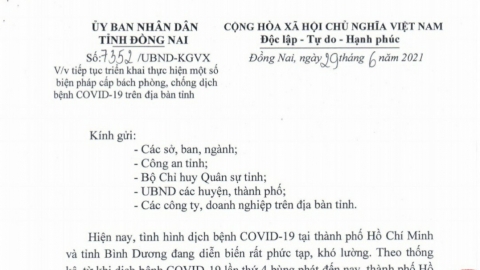 Giấy xét nghiệm Covid-19 giống như giấy phép lao động?