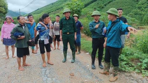 Sạt lở ở Bắc Hà làm 5 người chết, 13 người mất tích