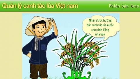 Thử nghiệm ứng dụng quản lý dinh dưỡng cây trồng