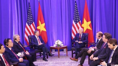 Tổng Bí thư, Chủ tịch nước Tô Lâm gặp Tổng thống Hoa Kỳ Joe Biden