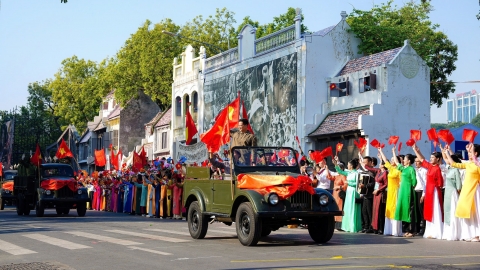 Hàng nghìn người dân Thủ đô kỷ niệm 'Ngày hội Văn hóa vì Hòa bình'