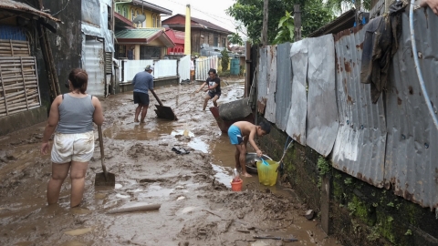 Bão Trà Mi gây ngập lụt và lũ quét nghiêm trọng ở Philippines