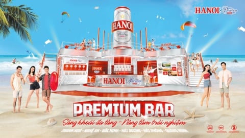 Hanoi Premium Bar 2024 - Không gian trải nghiệm sảng khoái đa tầng, nâng tầm thời thượng